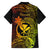 Hawaii Kid Hawaiian Shirt Pineapple Mix Polynesian Plumeria Reggae Version - Wonder Print Shop