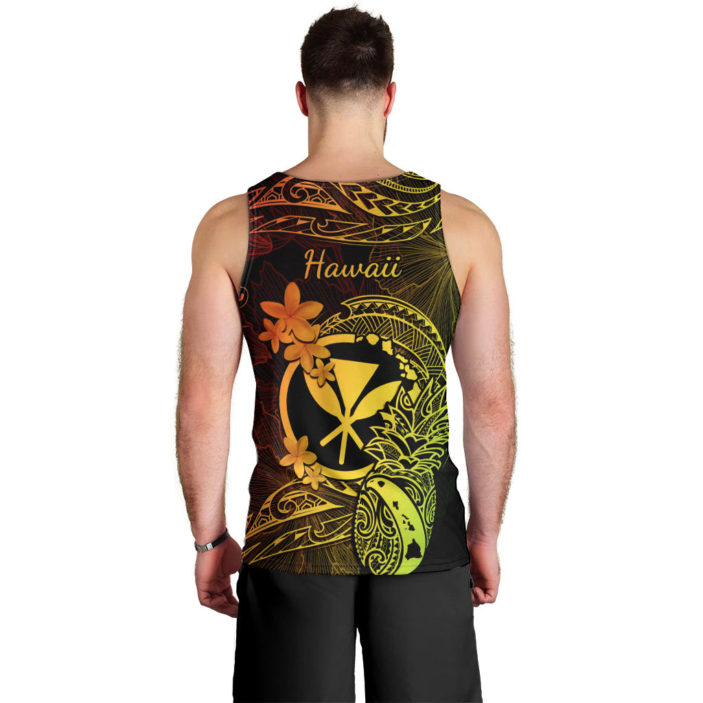 hawaii-men-tank-top-pineapple-mix-polynesian-plumeria-reggae-version