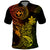 Hawaii Polo Shirt Pineapple Mix Polynesian Plumeria Reggae Version - Wonder Print Shop
