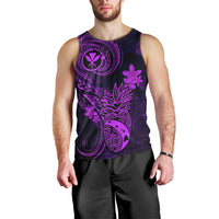 hawaii-men-tank-top-pineapple-mix-polynesian-plumeria-purple-version
