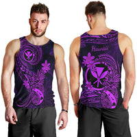 hawaii-men-tank-top-pineapple-mix-polynesian-plumeria-purple-version