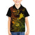 Hawaii Family Matching Puletasi Dress and Hawaiian Shirt Shaka Tattoo Mix Polynesian Plumeria Reggae Version - Wonder Print Shop