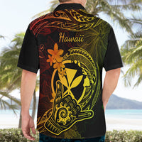 Hawaii Hawaiian Shirt Shaka Tattoo Mix Polynesian Plumeria Reggae Version - Wonder Print Shop