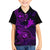 Hawaii Kid Hawaiian Shirt Shaka Tattoo Mix Polynesian Plumeria Purple Version - Wonder Print Shop