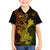 Hawaii Family Matching Puletasi Dress and Hawaiian Shirt Hammerhead Shark Tattoo Mix Polynesian Plumeria Reggae Version - Wonder Print Shop