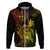 Hawaii Hoodie Turtle Mix Polynesian Plumeria Reggae Version - Wonder Print Shop