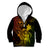 Hawaii Kid Hoodie Turtle Mix Polynesian Plumeria Reggae Version - Wonder Print Shop