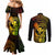 hawaii-couples-matching-mermaid-dress-and-long-sleeve-button-shirts-ukulele-mix-polynesian-plumeria-reggae-version