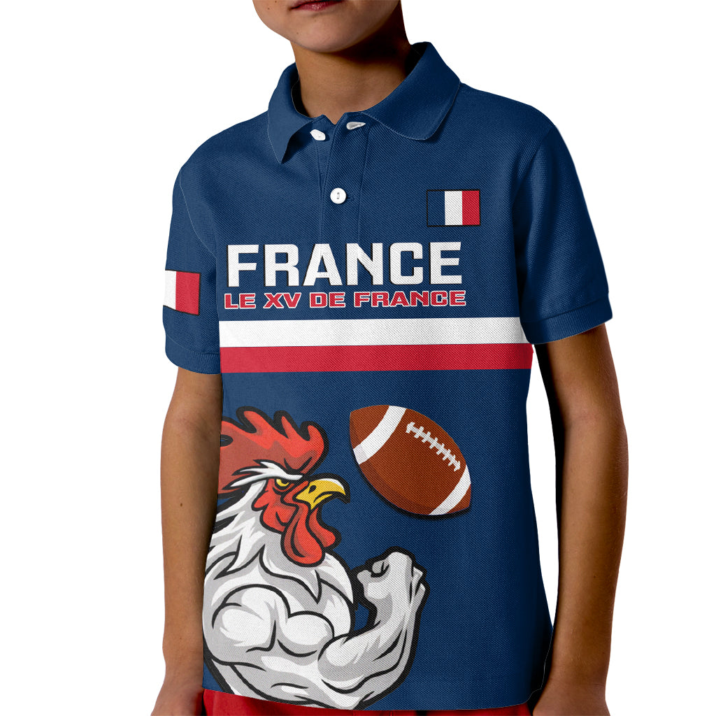 france-rugby-kid-polo-shirt-world-cup-allez-les-bleus-2023-mascot