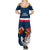 France Rugby Summer Maxi Dress World Cup Allez Les Bleus 2023 Mascot - Wonder Print Shop