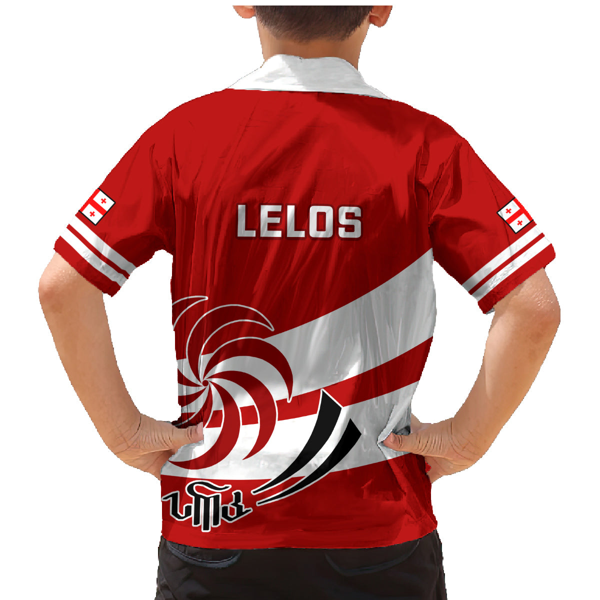 Georgia Rugby Family Matching Mermaid Dress and Hawaiian Shirt 2023 Go Lelos Curves Style - Wonder Print Shop