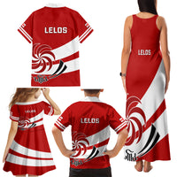 Georgia Rugby Family Matching Tank Maxi Dress and Hawaiian Shirt 2023 Go Lelos Curves Style - Wonder Print Shop