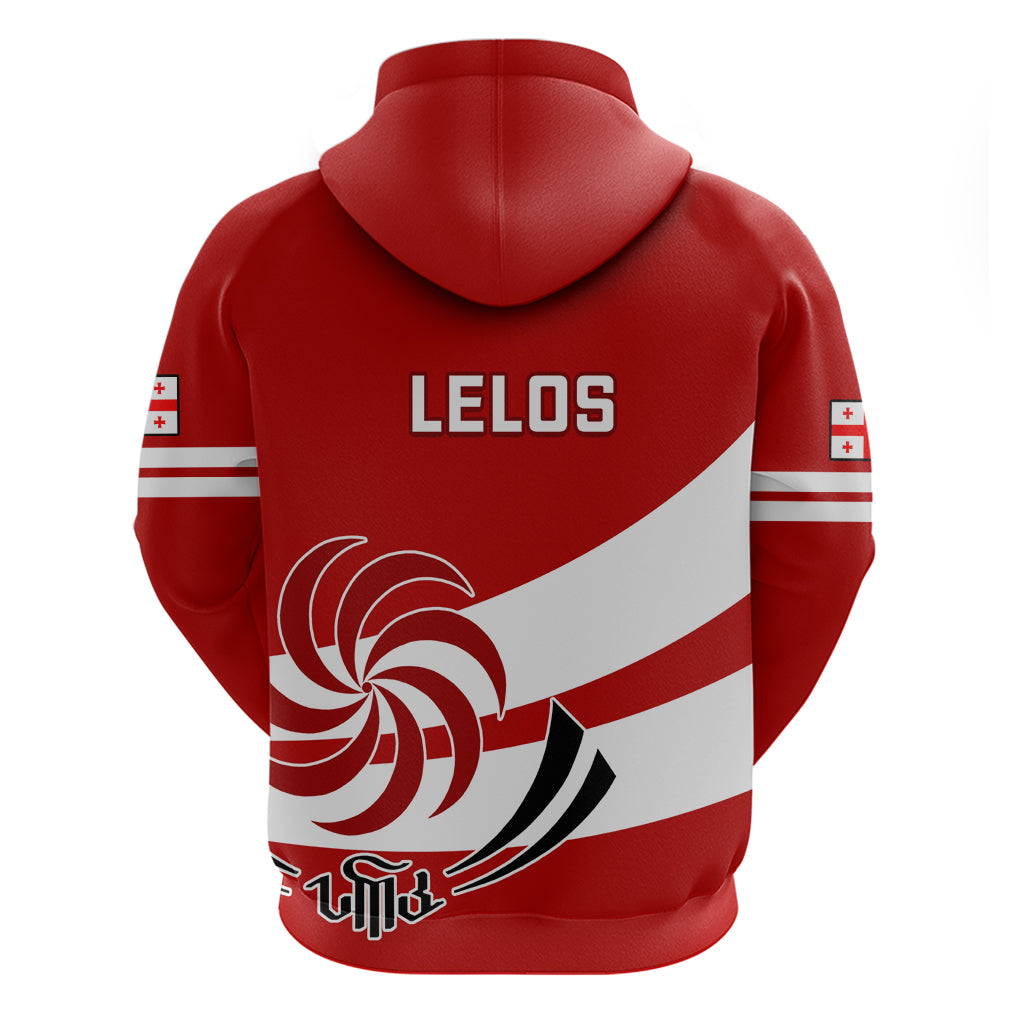 Georgia Rugby Hoodie 2023 Go Lelos Curves Style - Wonder Print Shop