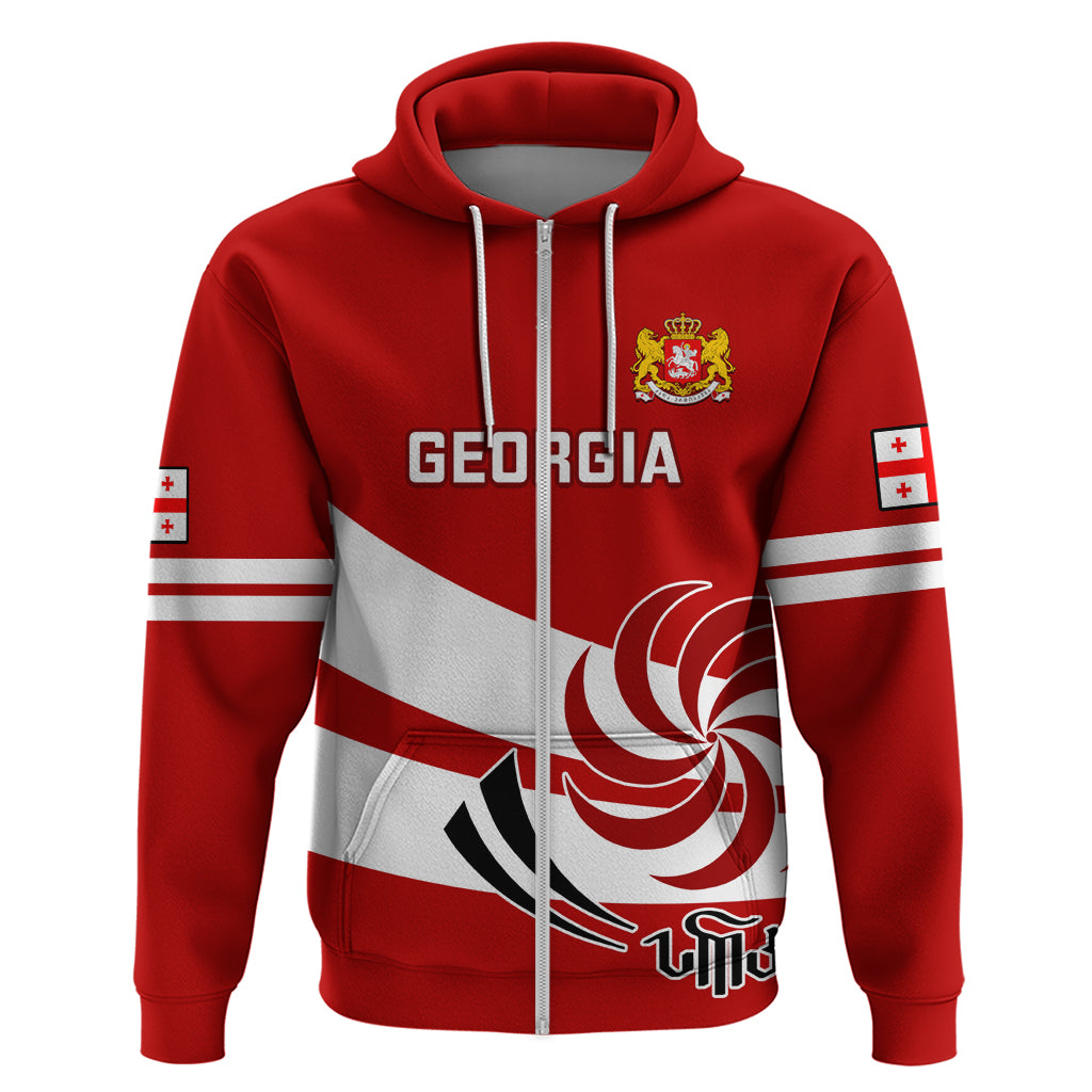 Georgia Rugby Hoodie 2023 Go Lelos Curves Style - Wonder Print Shop