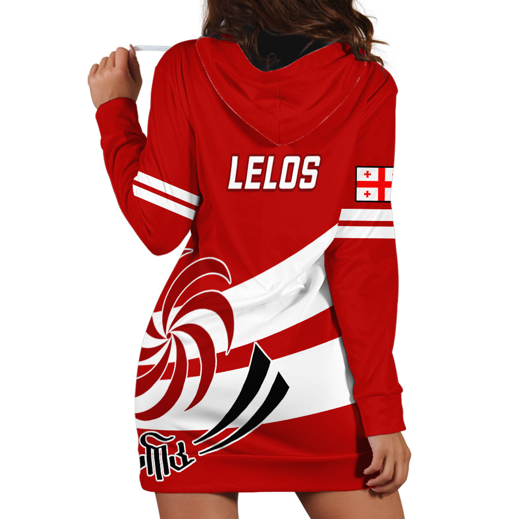 Georgia Rugby Hoodie Dress 2023 Go Lelos Curves Style - Wonder Print Shop