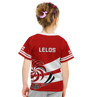 Georgia Rugby Kid T Shirt 2023 Go Lelos Curves Style - Wonder Print Shop