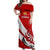 Georgia Rugby Off Shoulder Maxi Dress 2023 Go Lelos Curves Style - Wonder Print Shop