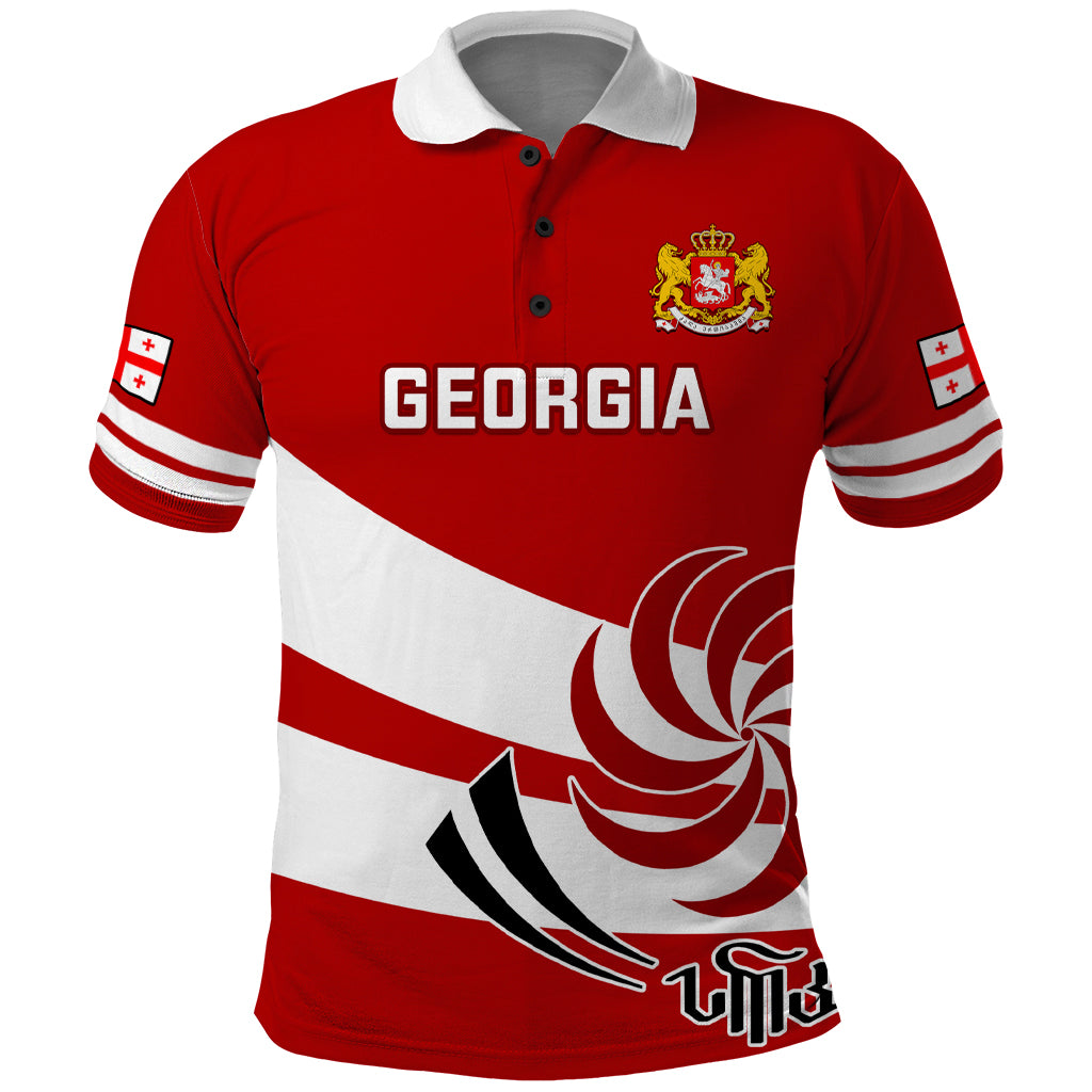 Georgia Rugby Polo Shirt 2023 Go Lelos Curves Style - Wonder Print Shop