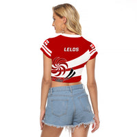 Georgia Rugby Raglan Cropped T Shirt 2023 Go Lelos Curves Style - Wonder Print Shop