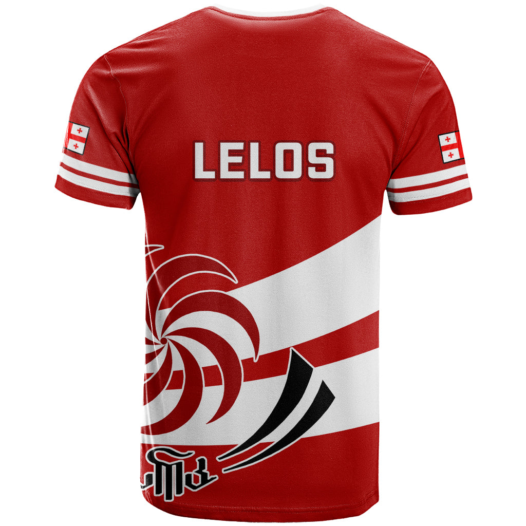 Georgia Rugby T Shirt 2023 Go Lelos Curves Style - Wonder Print Shop