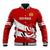 Custom Georgia Rugby Baseball Jacket 2023 Go Lelos Curves Style - Wonder Print Shop