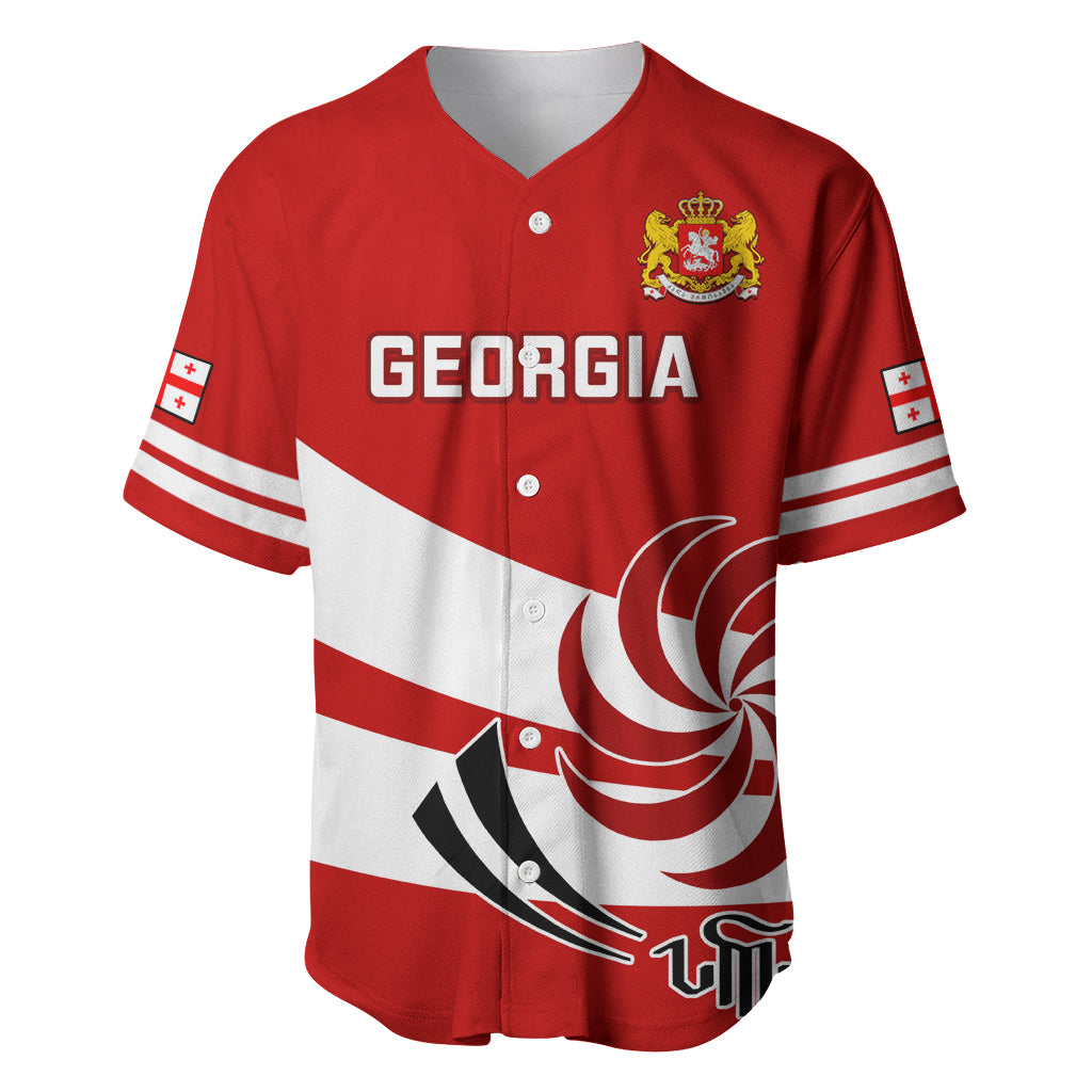 Custom Georgia Rugby Baseball Jersey 2023 Go Lelos Curves Style - Wonder Print Shop