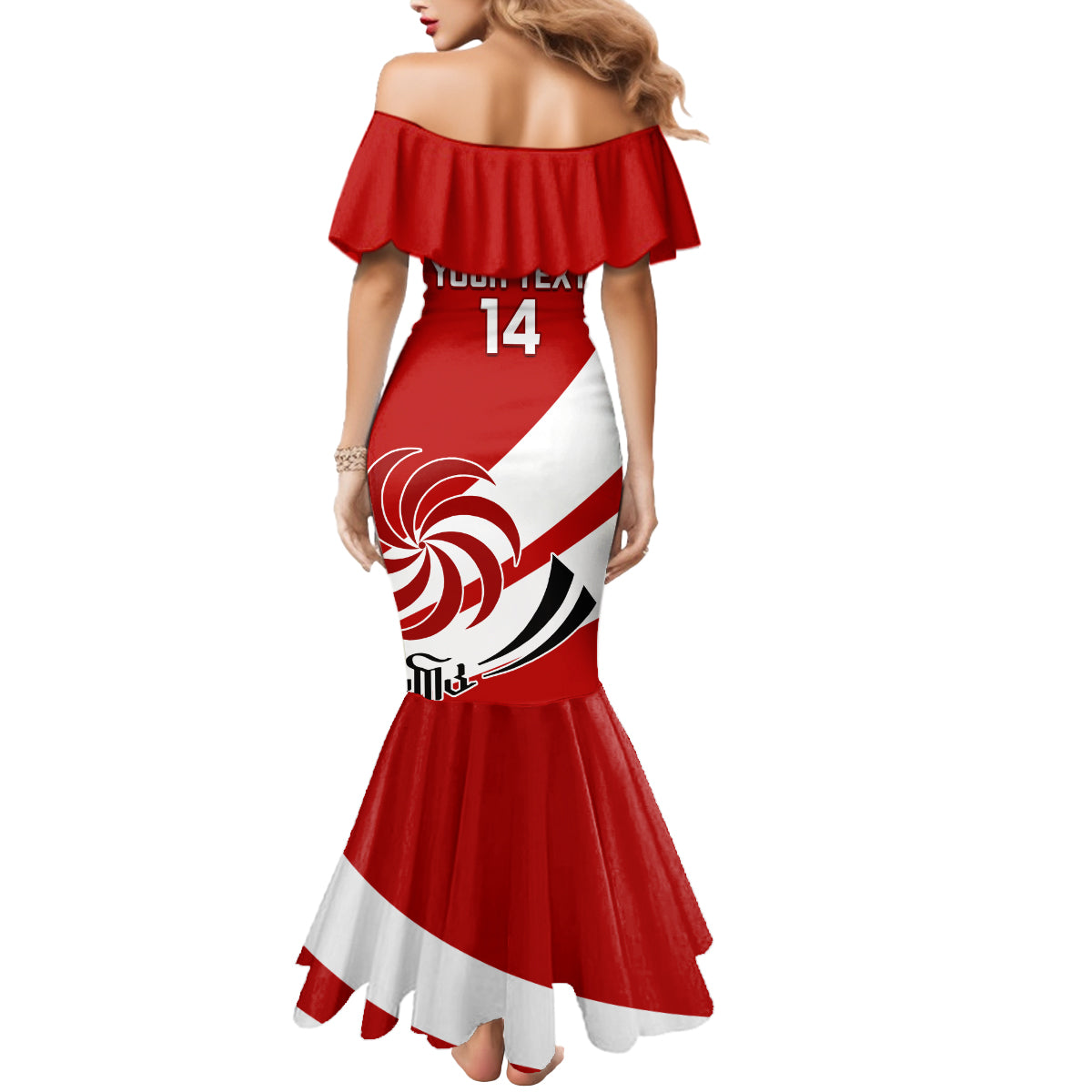 Custom Georgia Rugby Mermaid Dress 2023 Go Lelos Curves Style - Wonder Print Shop