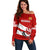 Custom Georgia Rugby Off Shoulder Sweater 2023 Go Lelos Curves Style - Wonder Print Shop