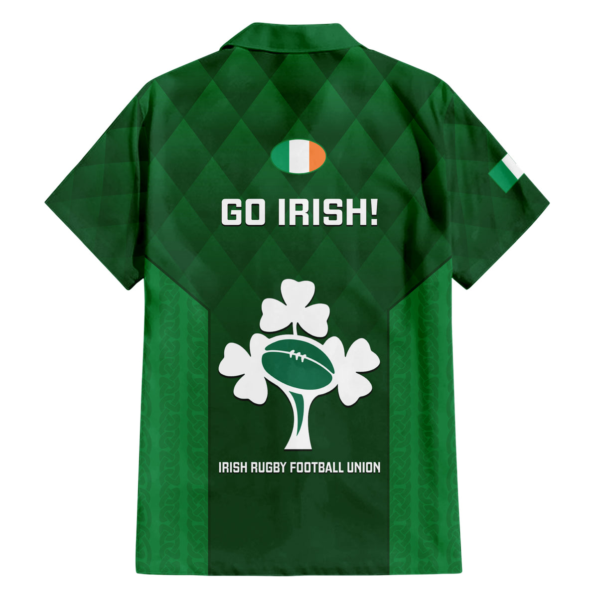 Ireland Rugby Hawaiian Shirt 2023 Go Shamrock World Cup Irish Celtic Pattern - Wonder Print Shop