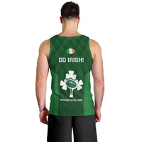 Ireland Rugby Men Tank Top 2023 Go Shamrock World Cup Irish Celtic Pattern - Wonder Print Shop