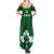Ireland Rugby Summer Maxi Dress 2023 Go Shamrock World Cup Irish Celtic Pattern - Wonder Print Shop