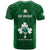Ireland Rugby T Shirt 2023 Go Shamrock World Cup Irish Celtic Pattern - Wonder Print Shop