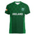 Ireland Rugby Women V Neck T Shirt 2023 Go Shamrock World Cup Irish Celtic Pattern - Wonder Print Shop