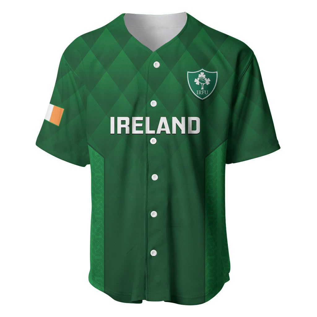 custom-ireland-rugby-baseball-jersey-2023-go-shamrock-world-cup-irish-celtic-pattern