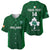 Custom Ireland Rugby Baseball Jersey 2023 Go Shamrock World Cup Irish Celtic Pattern - Wonder Print Shop