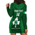 Custom Ireland Rugby Hoodie Dress 2023 Go Shamrock World Cup Irish Celtic Pattern - Wonder Print Shop