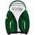 Custom Ireland Rugby Sherpa Hoodie 2023 Go Shamrock World Cup Irish Celtic Pattern - Wonder Print Shop