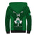Custom Ireland Rugby Sherpa Hoodie 2023 Go Shamrock World Cup Irish Celtic Pattern - Wonder Print Shop
