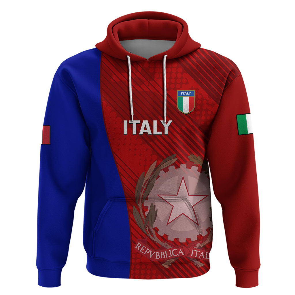 Italy Rugby Hoodie 2023 Go The Blues World Cup LT14
