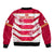 Japan Rugby Bomber Jacket 2023 Go Cherry Blossoms World Cup - Wonder Print Shop