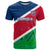 Custom Namibia Rugby T Shirt 2023 Welwitschias Flag Style - Wonder Print Shop