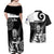 New Zealand Silver Fern Rugby Couples Matching Off Shoulder Maxi Dress and Hawaiian Shirt Go Champions NZ All Black Maori Koru - Wonder Print Shop