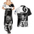 New Zealand Silver Fern Rugby Couples Matching Summer Maxi Dress and Hawaiian Shirt Go Champions NZ All Black Maori Koru - Wonder Print Shop