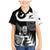 New Zealand Silver Fern Rugby Family Matching Mermaid Dress and Hawaiian Shirt Go Champions NZ All Black Maori Koru - Wonder Print Shop