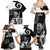New Zealand Silver Fern Rugby Family Matching Summer Maxi Dress and Hawaiian Shirt Go Champions NZ All Black Maori Koru - Wonder Print Shop