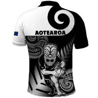 New Zealand Silver Fern Rugby Polo Shirt Go Champions NZ All Black Maori Koru - Wonder Print Shop