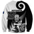 New Zealand Silver Fern Rugby Sweatshirt Go Champions NZ All Black Maori Koru - Wonder Print Shop