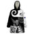 New Zealand Silver Fern Rugby Wearable Blanket Hoodie Go Champions NZ All Black Maori Koru - Wonder Print Shop
