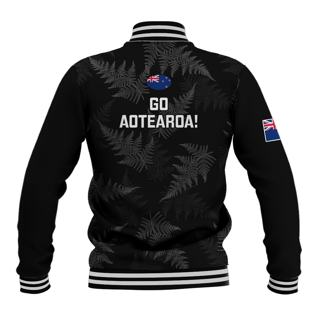 New Zealand Silver Fern Rugby Baseball Jacket 2023 Go Aotearoa Champions World Cup - Wonder Print Shop