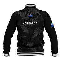 New Zealand Silver Fern Rugby Baseball Jacket 2023 Go Aotearoa Champions World Cup - Wonder Print Shop